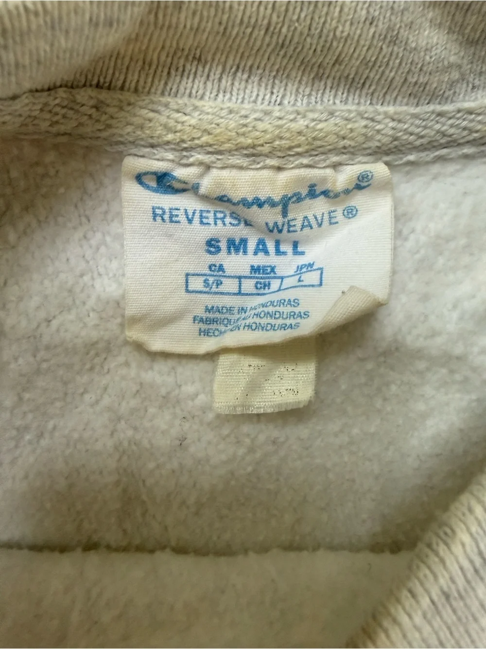 Vintage 90s Y2K Champion Reverse Weave Syracuse Lacrosse Sweatshirt Gray Size S